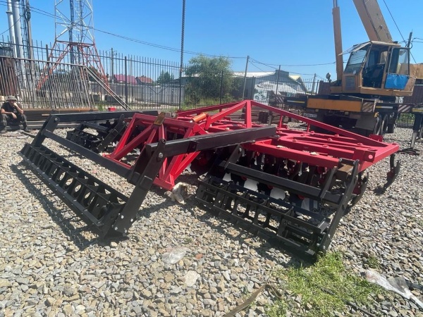 Борона дисковая прицепная БДН 6х4П цельнорамная, 56 рабочих органа купить в Владикавказе – «БДН-АгроКубань», 2