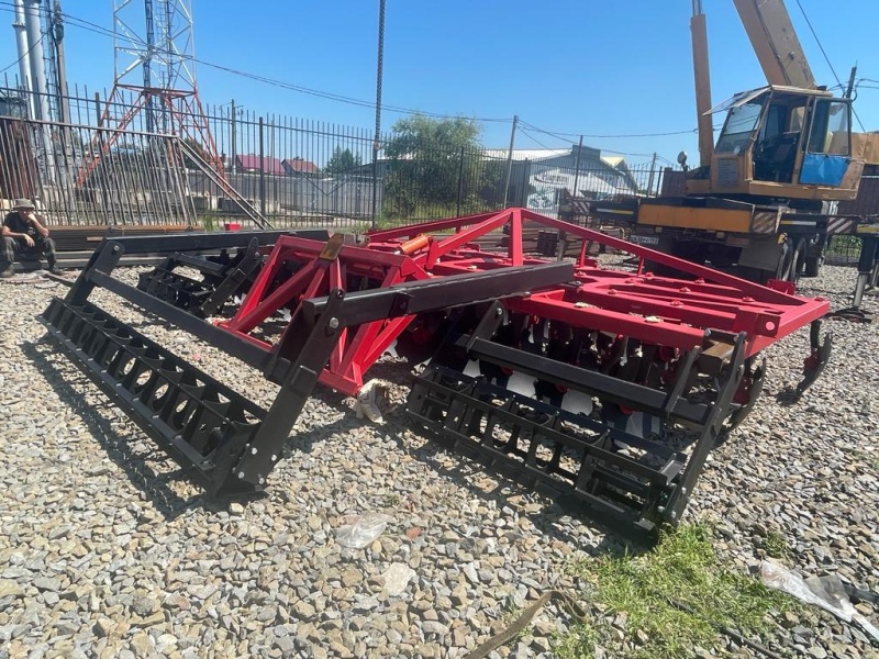 Борона дисковая прицепная БДН 6х4П цельнорамная, 56 рабочих органа купить в Владикавказе – «БДН-АгроКубань», 2