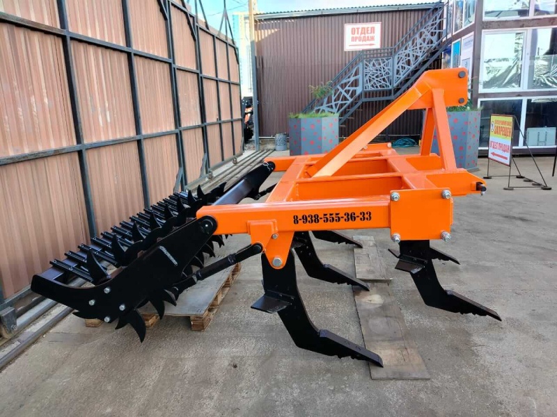 Плуг чизельный навесной ПЧН-2,1Н с зубчатым катком купить в Владикавказе – «БДН-АгроКубань», 7