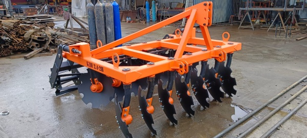 Борона дисковая навесная БДН 2,4х2Н с амортизаторами катка, 14 рабочих органов купить в Владикавказе – «БДН-АгроКубань», 5