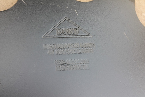 Диск зубчатый BORF 610х5мм купить в Владикавказе – «БДН-АгроКубань», 4